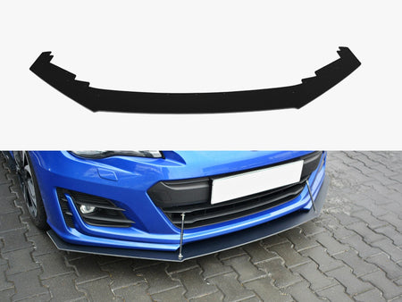 Maxton Design Front Racing Splitter V.1 Subaru BRZ Mk1 Facelift - SU-BRZ-1F-CNC-FD1A - Image 1