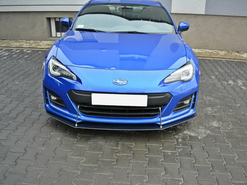 Maxton Design Front Racing Splitter V.1 Subaru BRZ Mk1 Facelift - SU-BRZ-1F-CNC-FD1A - Image 2