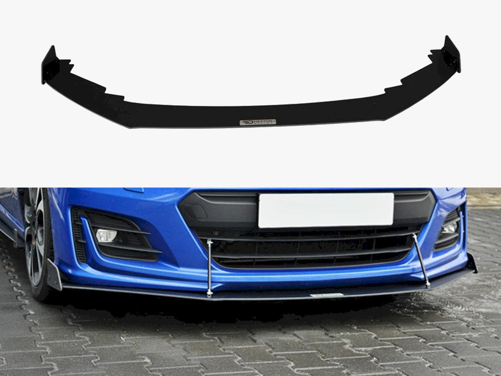 Maxton Design Front Racing Splitter V.3 Subaru BRZ Mk1 Facelift - SU-BRZ-1F-CNC-FD3A - Image 1