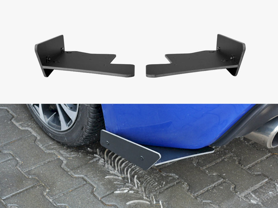 Maxton Design Racing Rear Side Splitters Subaru BRZ Mk1 / Mk1 Facelift - SU-BRZ-1F-CNC-RSD1A - Image 1