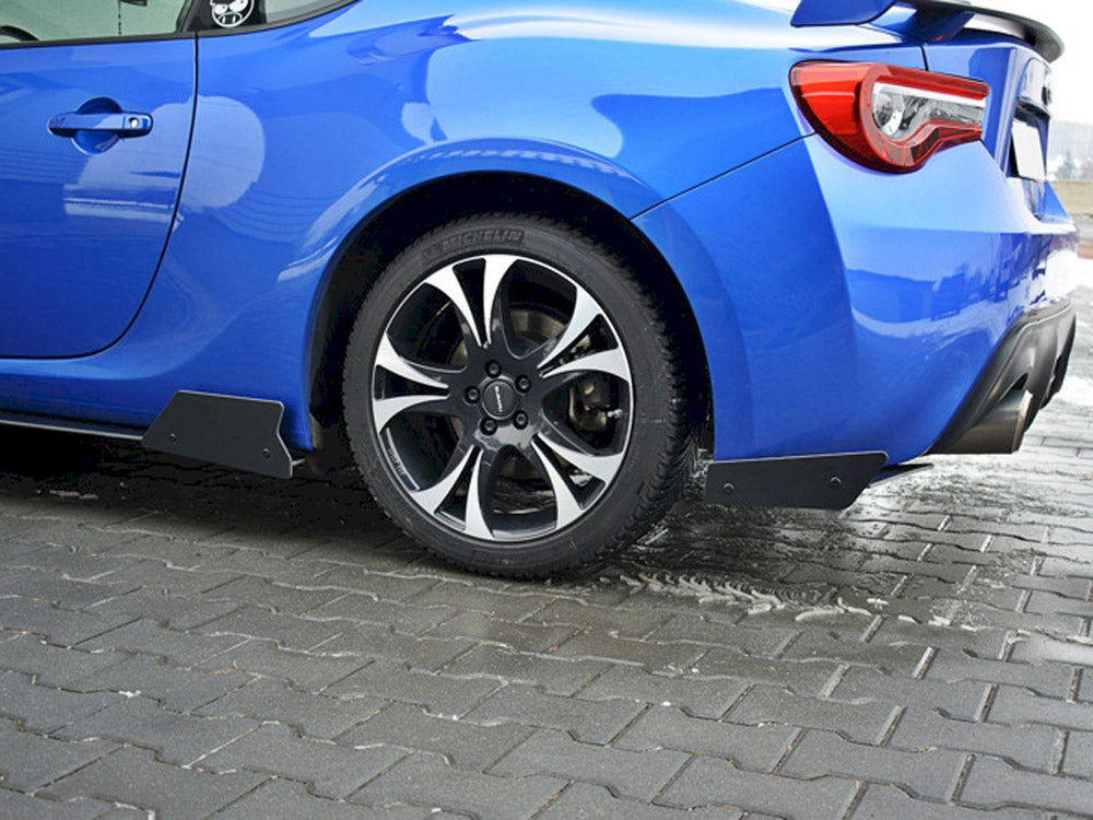 Racing Rear Side Splitters Subaru BRZ Mk1 / Mk1 Facelift