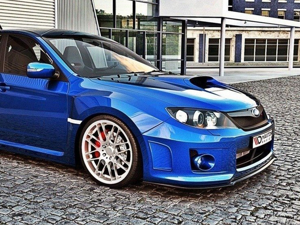 Maxton Design Front Splitter V.1 Subaru Impreza WRX STI Mk3 Facelift - SU-IM-3F-WRX-STI-FD1G - Image 3