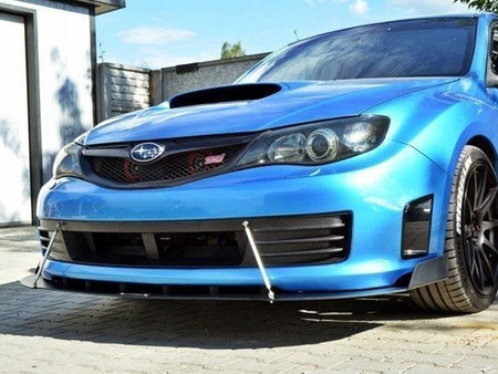 Maxton Design Front Racing Splitter Subaru Impreza WRX STI Mk3 - SU-IM-3-WRX-STI-CNC-FD1A - Image 3