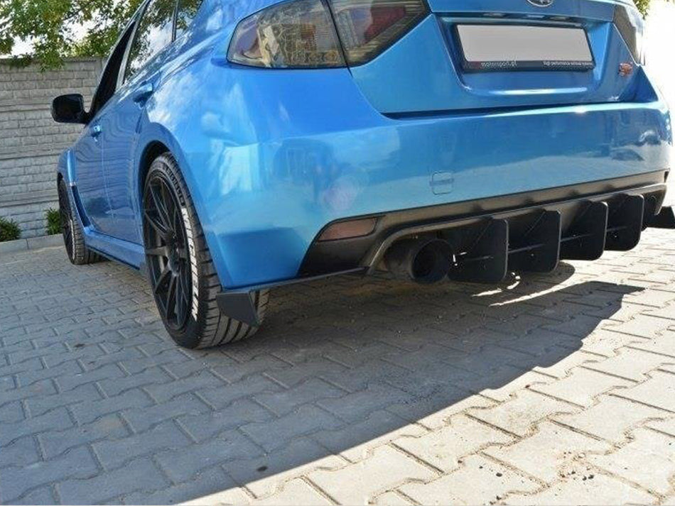 Racing Rear Side Splitters Subaru Impreza WRX STI Mk3