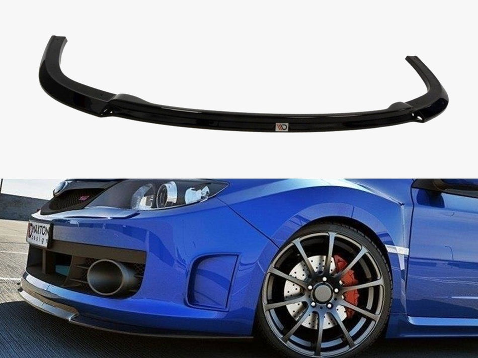 Maxton Design Front Splitter V.1 Subaru Impreza WRX STI Mk3 - SU-IM-3-WRX-STI-FD1G - Image 1