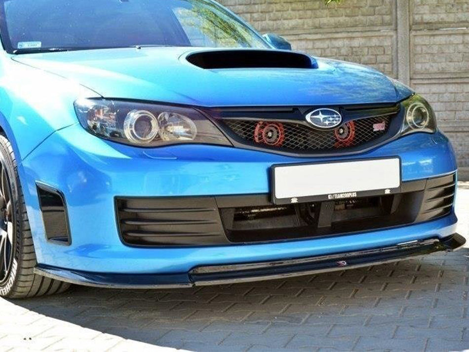 Maxton Design Front Splitter V.2 Subaru Impreza WRX STI (2009-2011) - Textured - SU-IM-3-WRX-STI-FD2T - Image 2