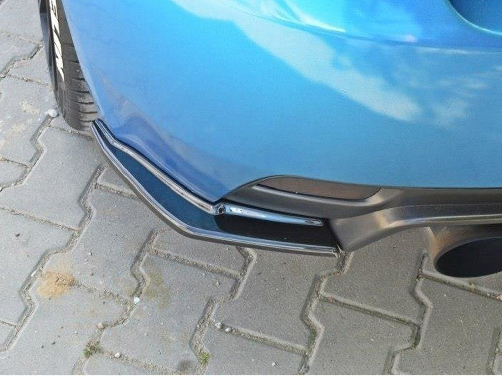 Rear Side Splitters Subaru Impreza WRX STI Mk3 - Carbon Look