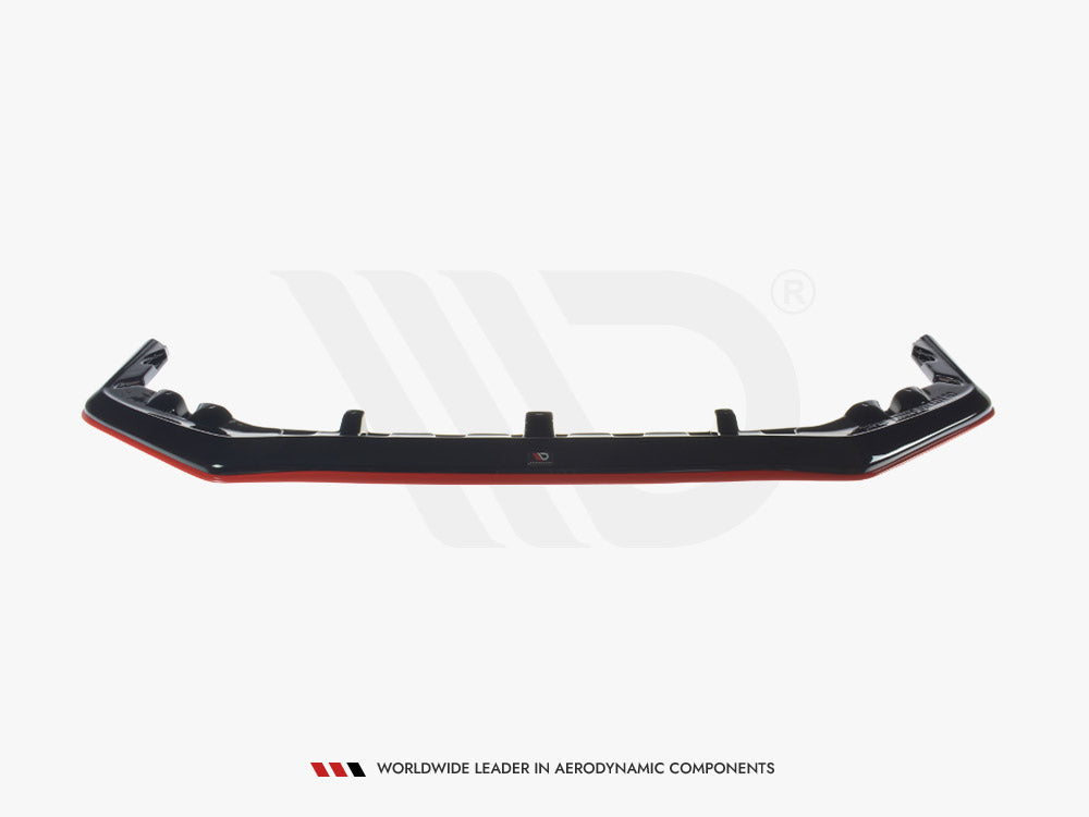 Maxton Design Front Splitter V.3 Subaru WRX STI - SUIM4WRXSTI-FD1G+FD1RRED - Image 4