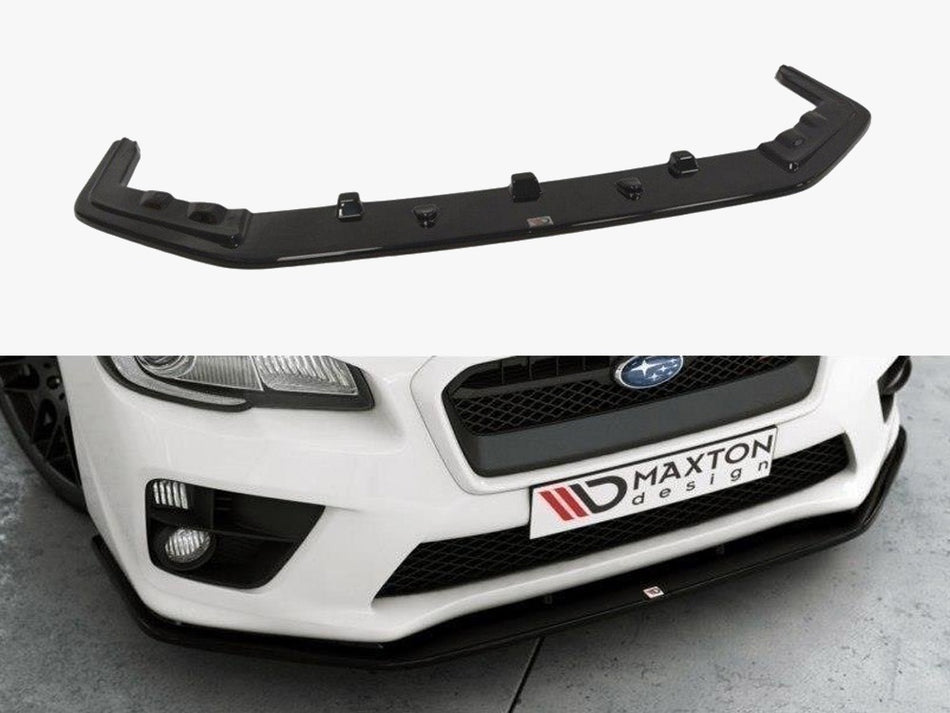 Maxton Design Front Splitter V.2 Subaru WRX STI - SU-IM-4-WRX-STI-FD2G - Image 1