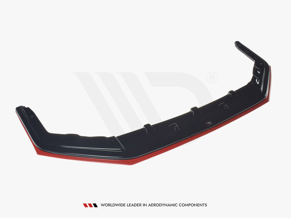 Maxton Design Front Splitter V.4 Subaru WRX STI - SUIM4WRXSTI-FD2G+FD2RRED - Image 4