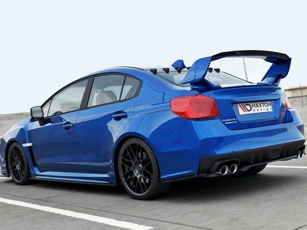 Maxton Design Central Rear Splitter Subaru WRX STI - SU-IM-4-WRX-STI-RD1G - Image 2