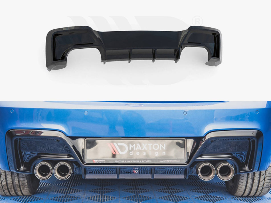 MAXTON DESIGN Rear Valance V.2 BMW M135I F20 / F21 (2011-2015)