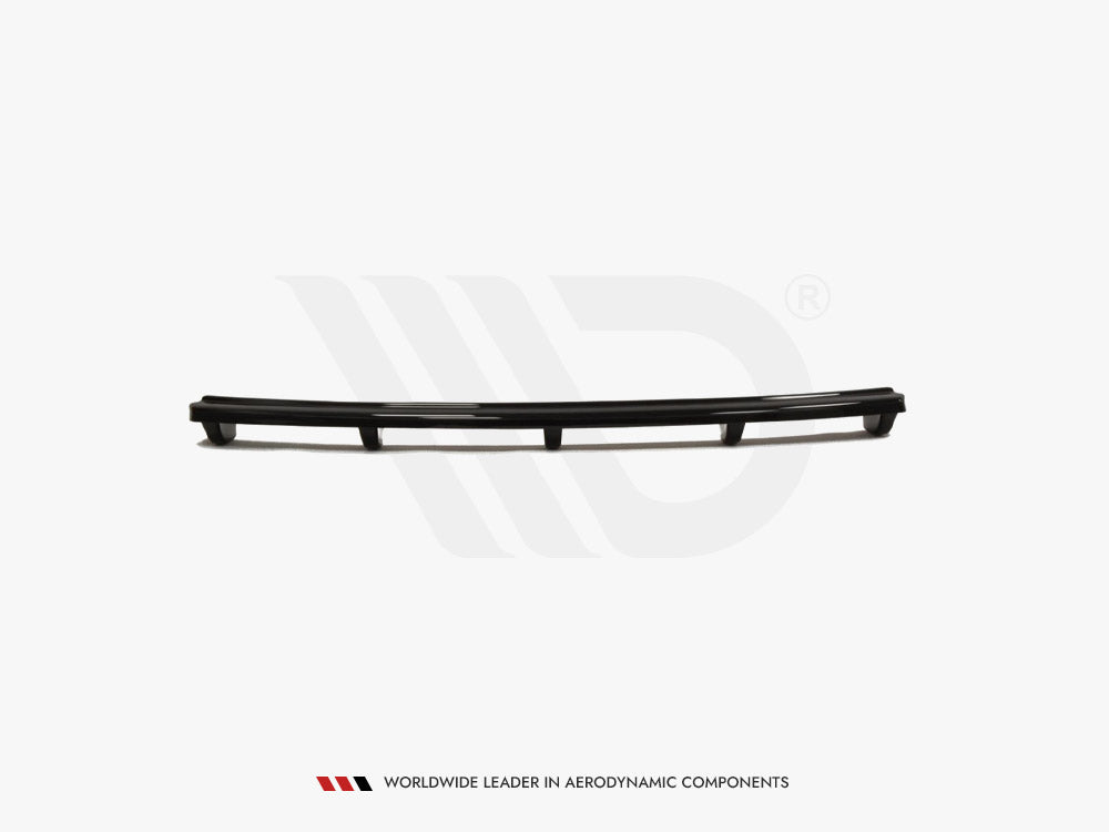 Central Rear Splitter (Vertical Bars) Audi TT S 8J - Carbon Look