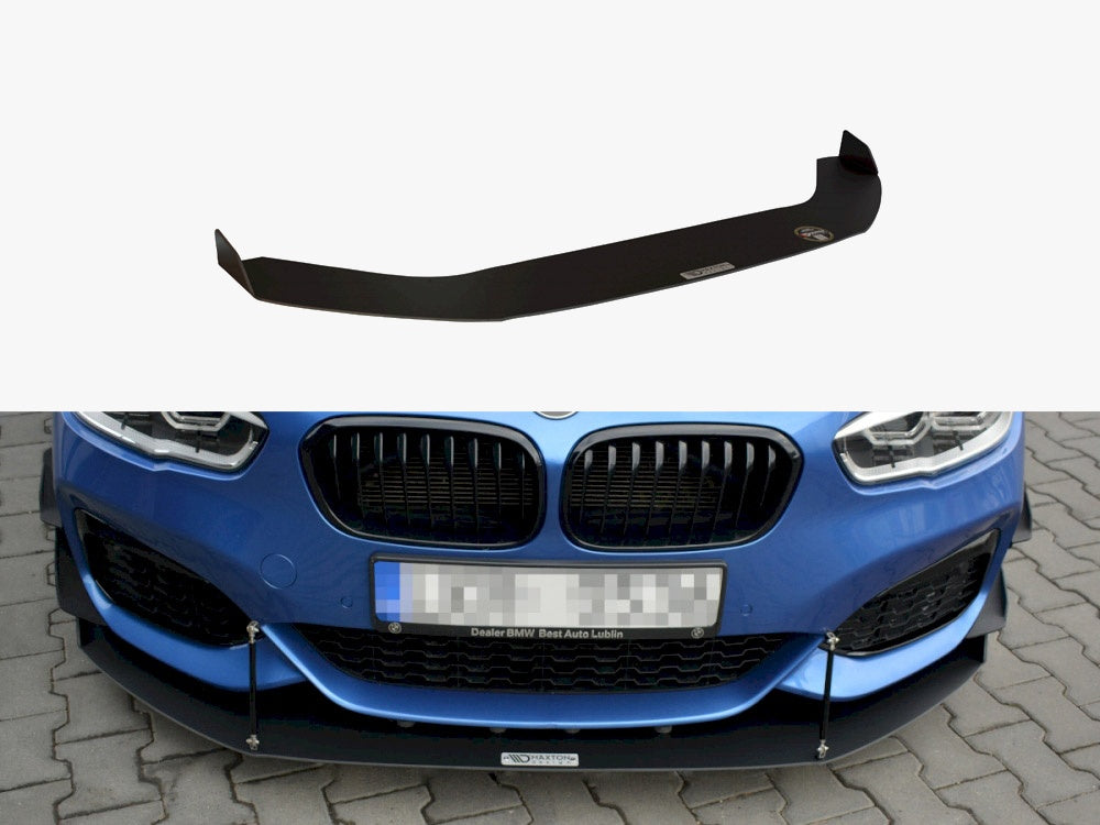 Maxton Design Front Racing Splitter V.2 BMW 1 F20 / F21 Facelift - BM-1-F20F-M-CNC-FD2A - Image 1