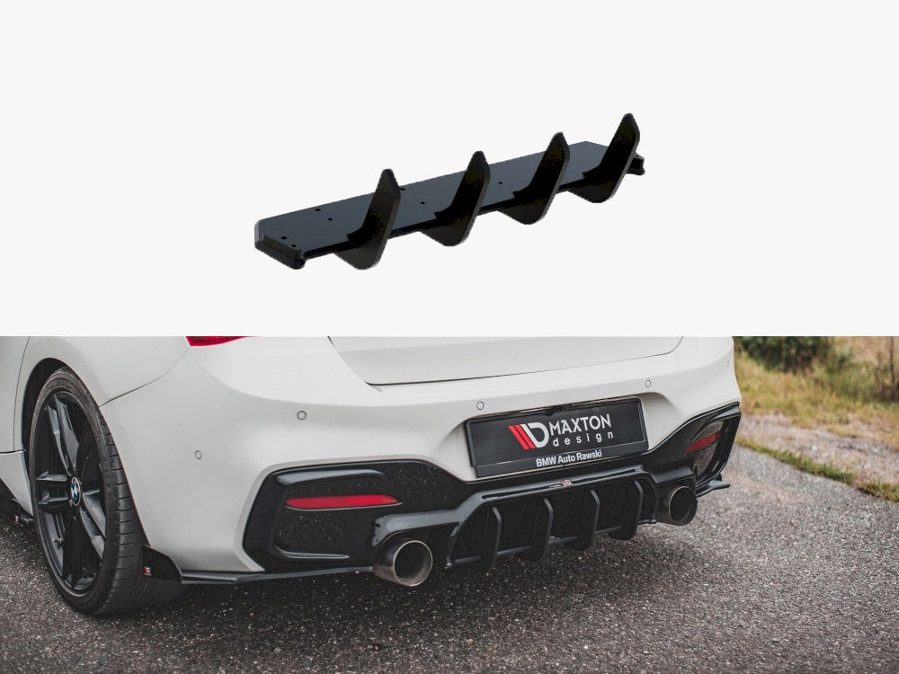Maxton Design Street PRO Rear Diffuser V.4 BMW 1 F20 M140i - BM1F20FMCNC-RS4B - Image 1