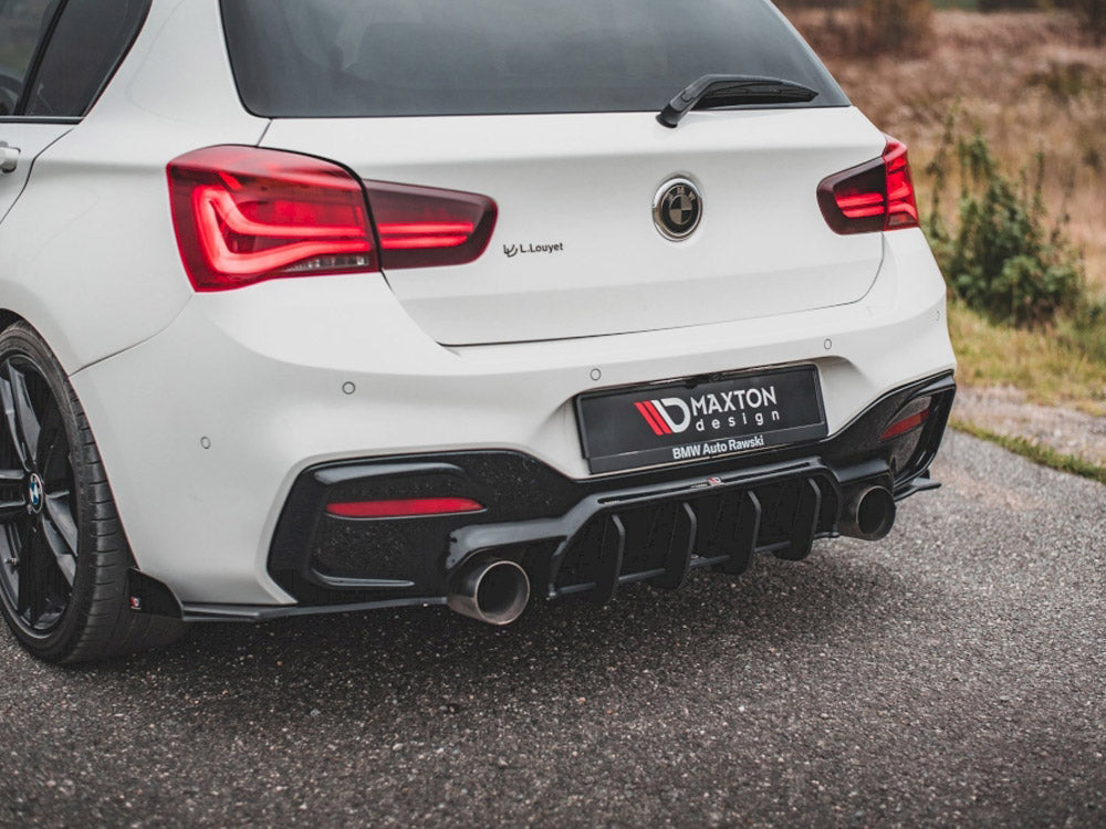 Maxton Design Street PRO Rear Diffuser V.4 BMW 1 F20 M140i - BM1F20FMCNC-RS4B - Image 3