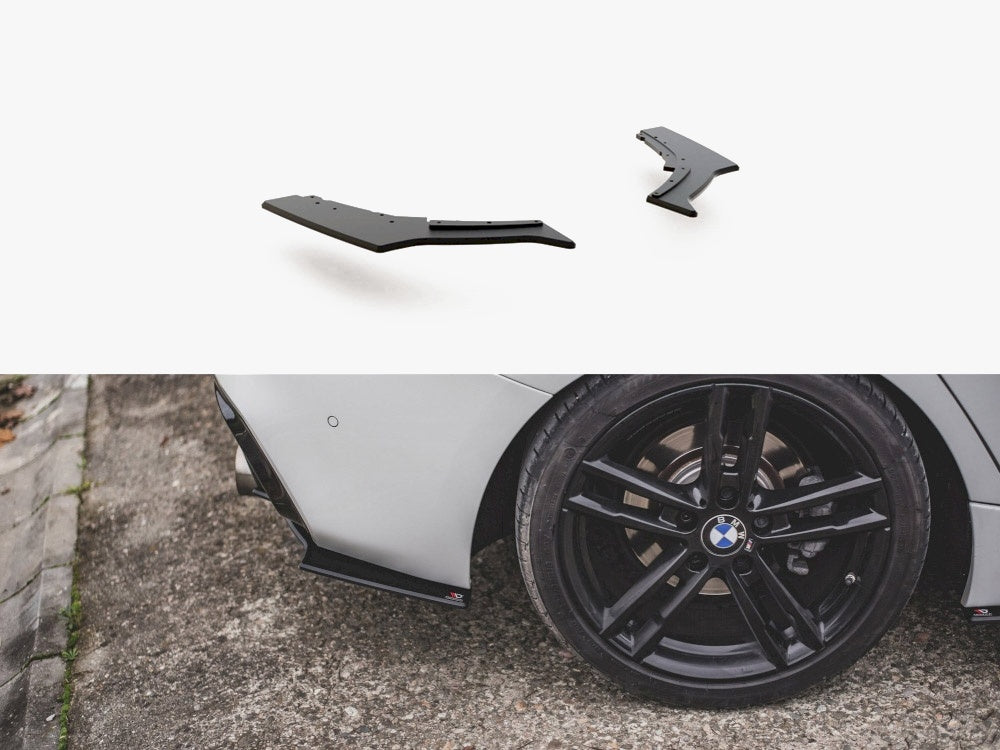 Maxton Design Street PRO Rear Side Splitters V.3 BMW 1 F20 M140i - BM1F20FMCNC-RSD3B - Image 1