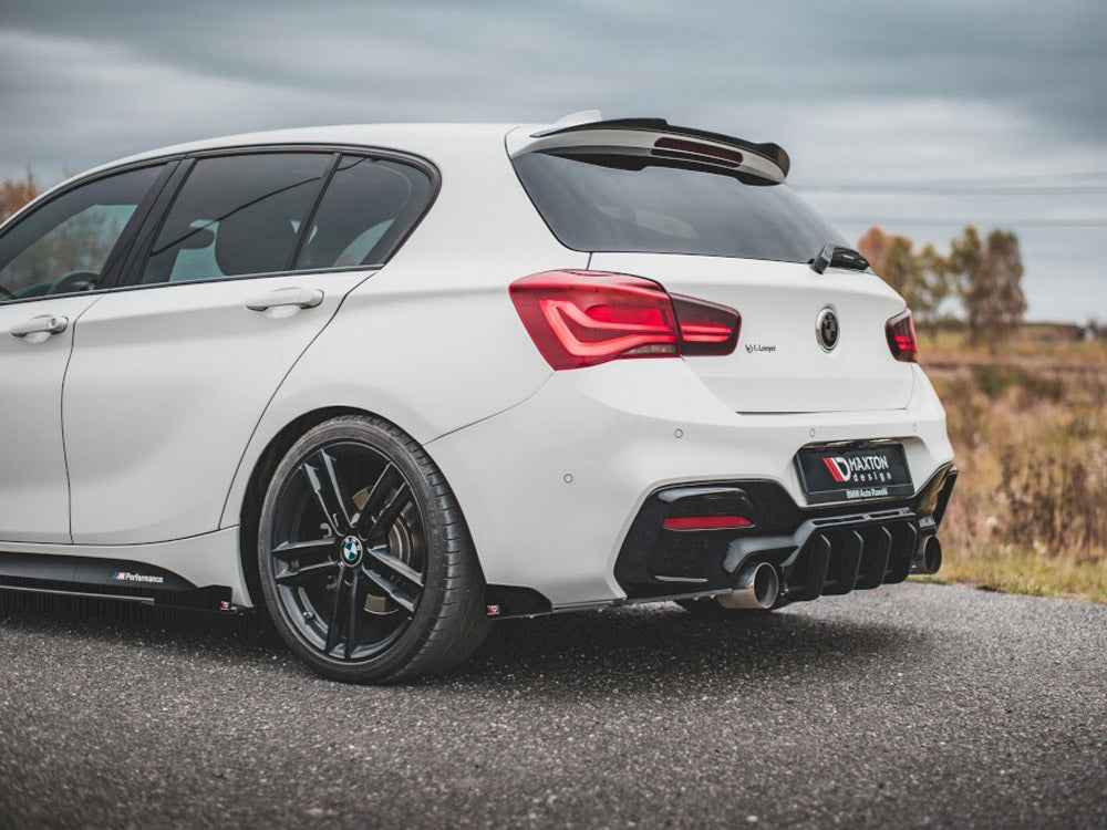 Maxton Design Street PRO Rear Side Splitters V.3 + Flaps BMW 1 F20 M140i - BM1F20FMCNC-RSD3B+RSF1G - Image 2