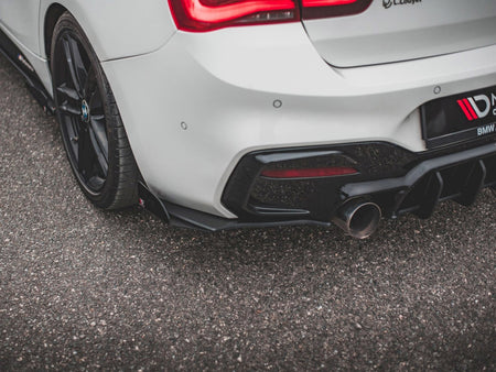 Maxton Design Street PRO Rear Side Splitters V.3 + Flaps BMW 1 F20 M140i - BM1F20FMCNC-RSD3B+RSF1G - Image 3