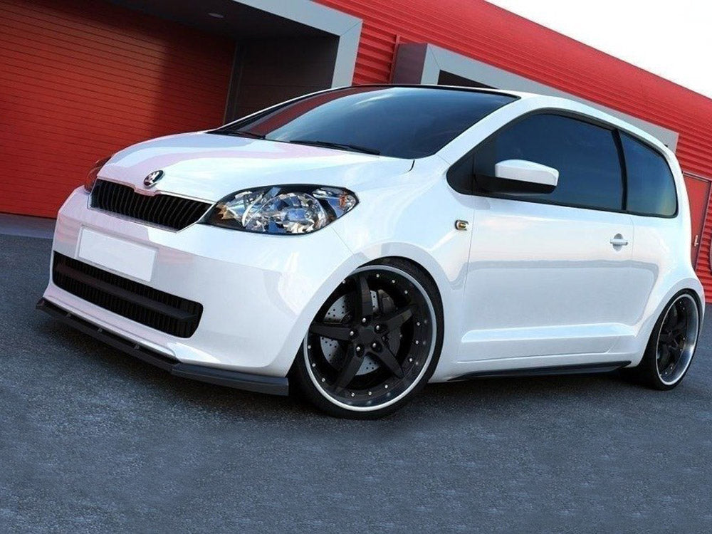 Front Splitter Skoda Citigo  - Carbon Look