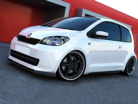 Maxton Design Front Splitter Skoda Citigo  - Carbon Look - SK-CI-FD1C - Image 1