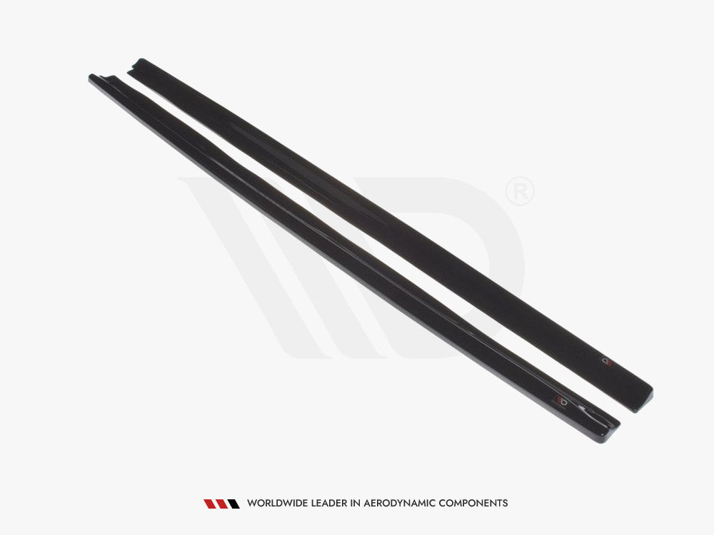Side Skirts Diffusers Skoda Fabia MK2 RS (2010-2014) - Textured