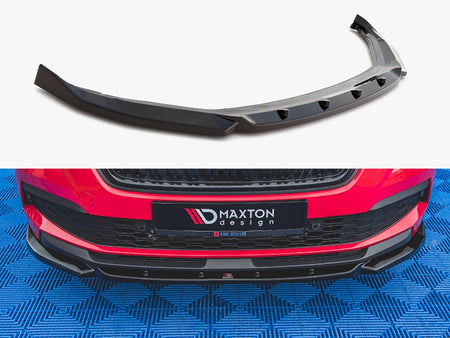 Maxton Design Front Splitter V1 Skoda Kamiq (2019-) - Carbon Look - SK-KM-1-FD1C - Image 1
