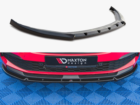 Maxton Design Front Splitter V2 Skoda Kamiq (2019-) - Carbon Look - SK-KM-1-FD2C - Image 1