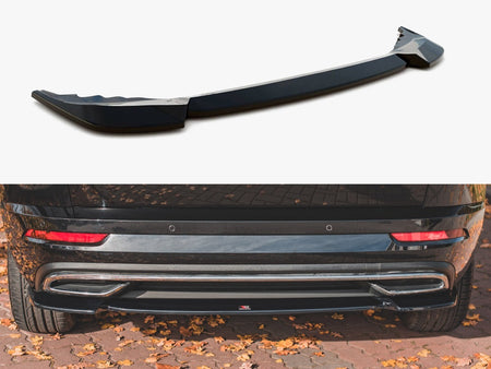Maxton Design Central Rear Splitter Skoda Karoq Sportline - SK-KA-1-SL-RD1G - Image 1