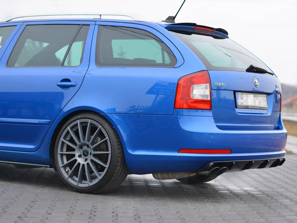 Maxton Design Spoiler CAP Skoda Octavia MK2 VRS Estate Facelift  (2008-2013) - SK-OC-2F-RS-K-CAP1G - Image 2