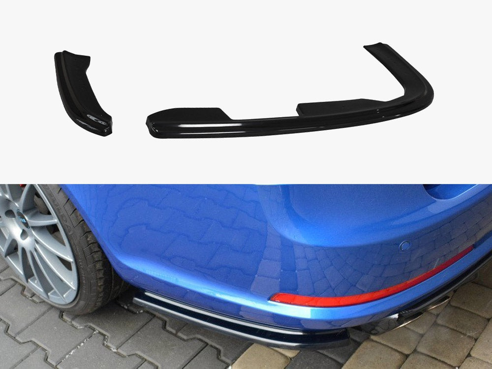 Rear Side Splitters Skoda Octavia Mk2 VRS Estate Facelift