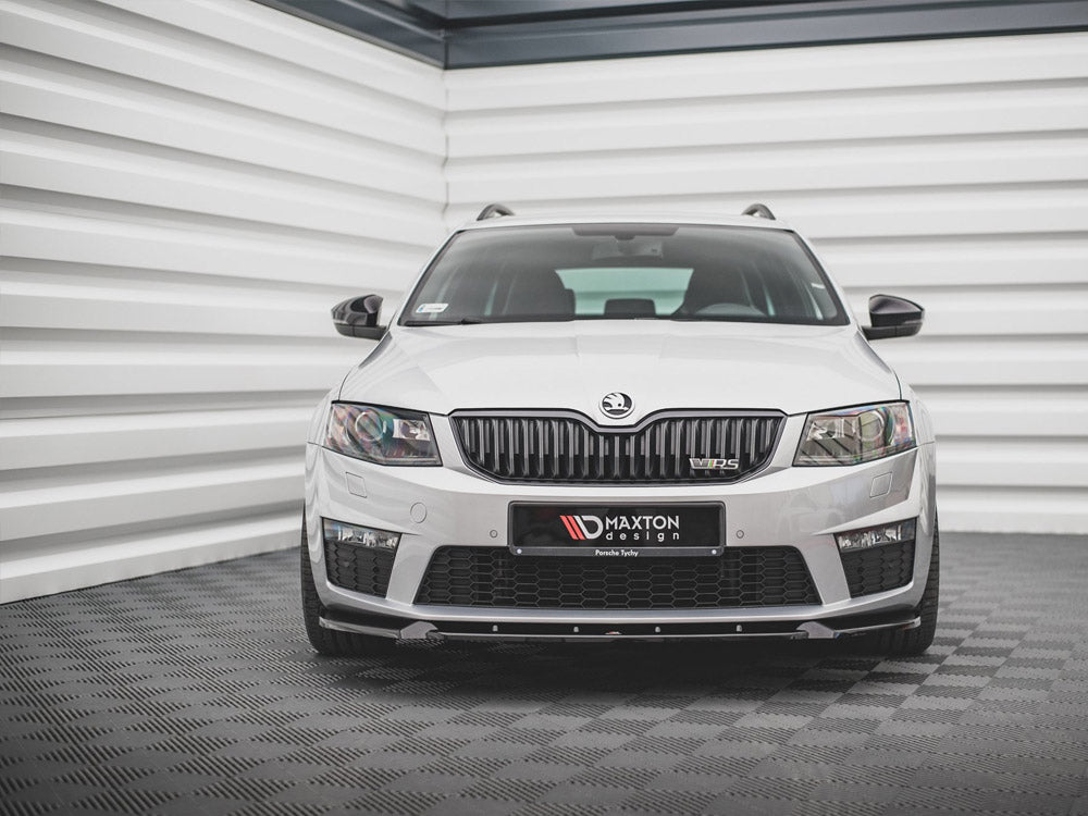 Maxton Design Front Splitter V.3 Skoda Octavia RS MK3 (2013-2016) - SK-OC-3-RS-FD3G - Image 3