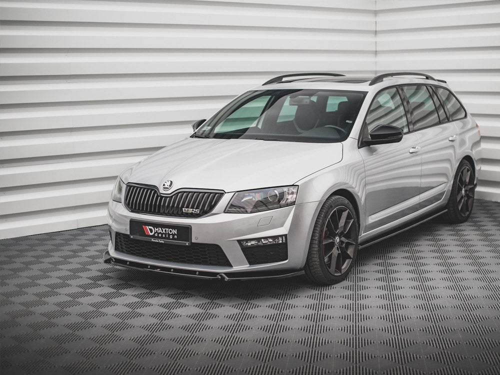 Maxton Design Front Splitter V.3 Skoda Octavia RS MK3 (2013-2016) - SK-OC-3-RS-FD3G - Image 2