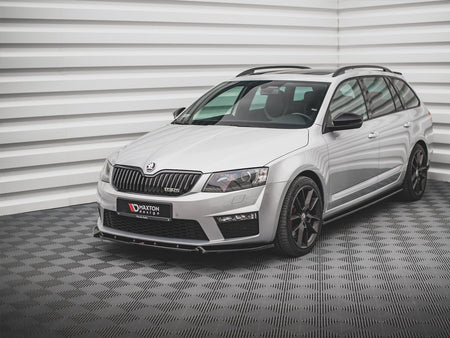 Maxton Design Front Splitter V.3 Skoda Octavia RS MK3 (2013-2016) - SK-OC-3-RS-FD3G - Image 2