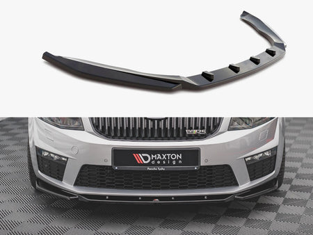 Maxton Design Front Splitter V.4 Skoda Octavia RS Mk3 (2013-2016) - SK-OC-3-RS-FD4G - Image 1