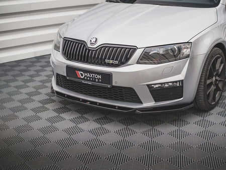 Maxton Design Front Splitter V.4 Skoda Octavia RS Mk3 (2013-2016) - SK-OC-3-RS-FD4G - Image 4
