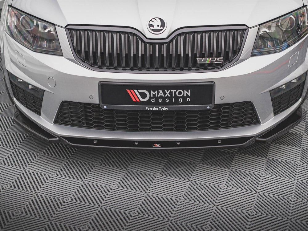 Maxton Design Front Splitter V.4 Skoda Octavia RS Mk3 (2013-2016) - SK-OC-3-RS-FD4G - Image 3