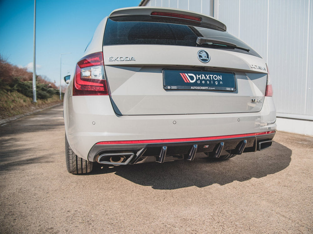 Maxton Design Rear Valance V.1 Skoda Octavia VRS MK3/ MK3.5 Hatchback / Estate - SK-OC-3-RS-RS1G - Image 4