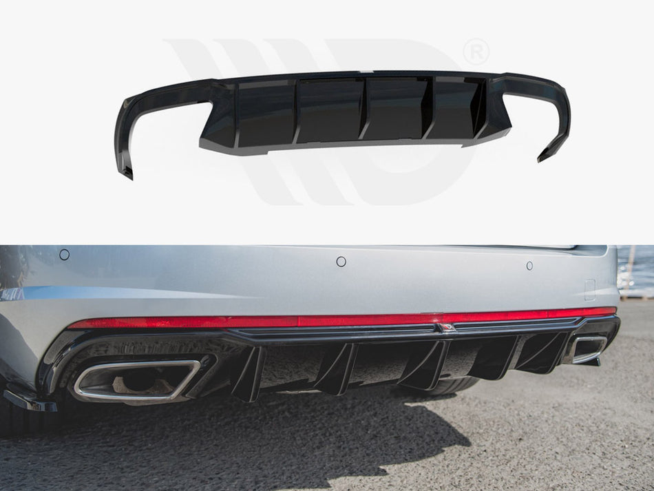 MAXTON DESIGN Rear Valance V.2 Skoda Octavia RS Mk3 / Mk3 FL Hatchback / Estate (Diesel)