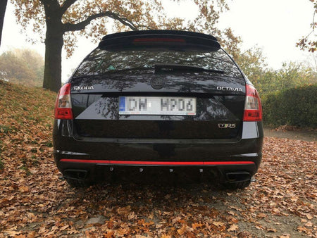 Maxton Design Spoiler CAP Skoda Octavia VRS MK3/ MK3.5 VRS Estate - SK-OC-3/3F-RS-K-CAP1G - Image 2