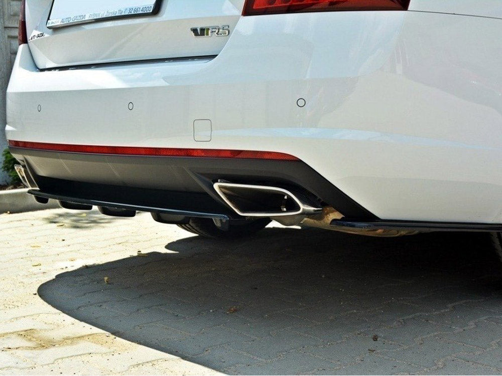 Maxton Design Rear Side Splitters Skoda Octavia MK3 VRS/ MK3.5 VRS Hatchback/estate (2013-2019) - SK-OC-3/3F-RS-RSD1G - Image 5