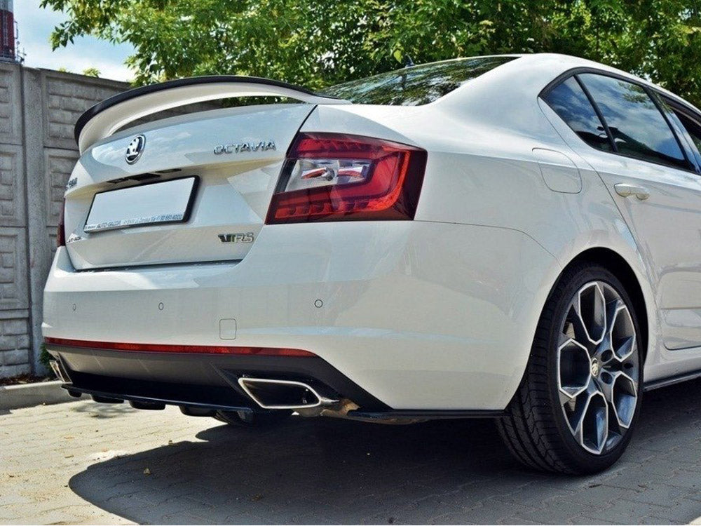 Rear Side Splitters Skoda Octavia MK3 VRS/ MK3.5 VRS Hatchback/estate (2013-2019)