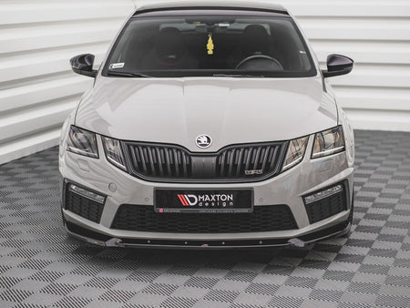 Maxton Design Front Splitter V.2 Skoda Octavia RS Mk3 Facelift - SK-OC-3F-RS-FD2G - Image 2