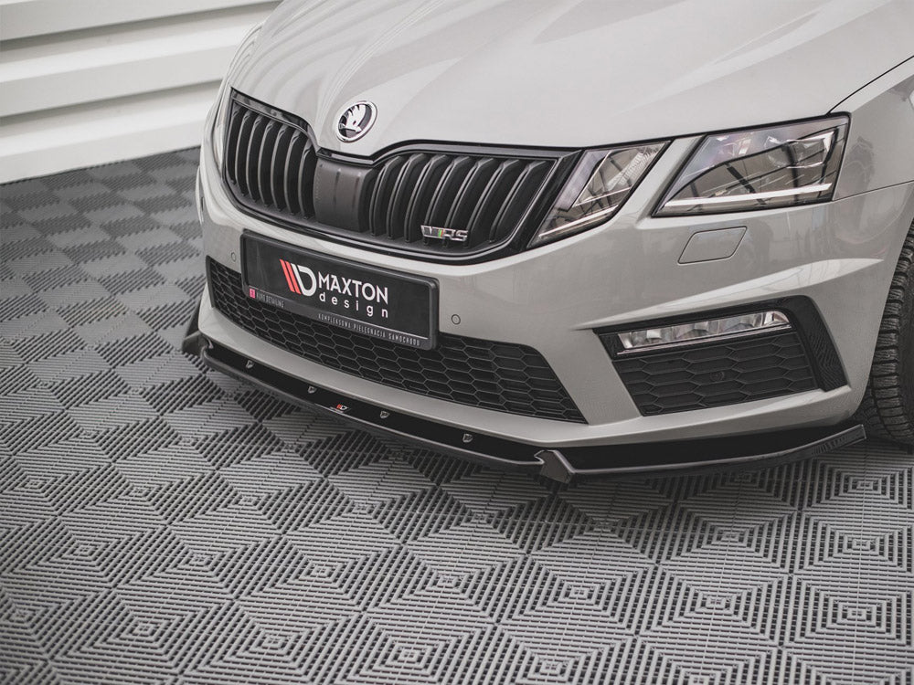 Maxton Design Front Splitter V.2 Skoda Octavia RS Mk3 Facelift - SK-OC-3F-RS-FD2G - Image 3