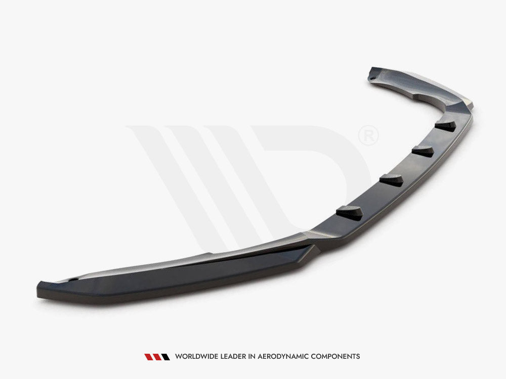 Maxton Design Front Splitter V.3 Skoda Octavia RS Mk3 Facelift (2016-2019) - SK-OC-3F-RS-FD3G - Image 4