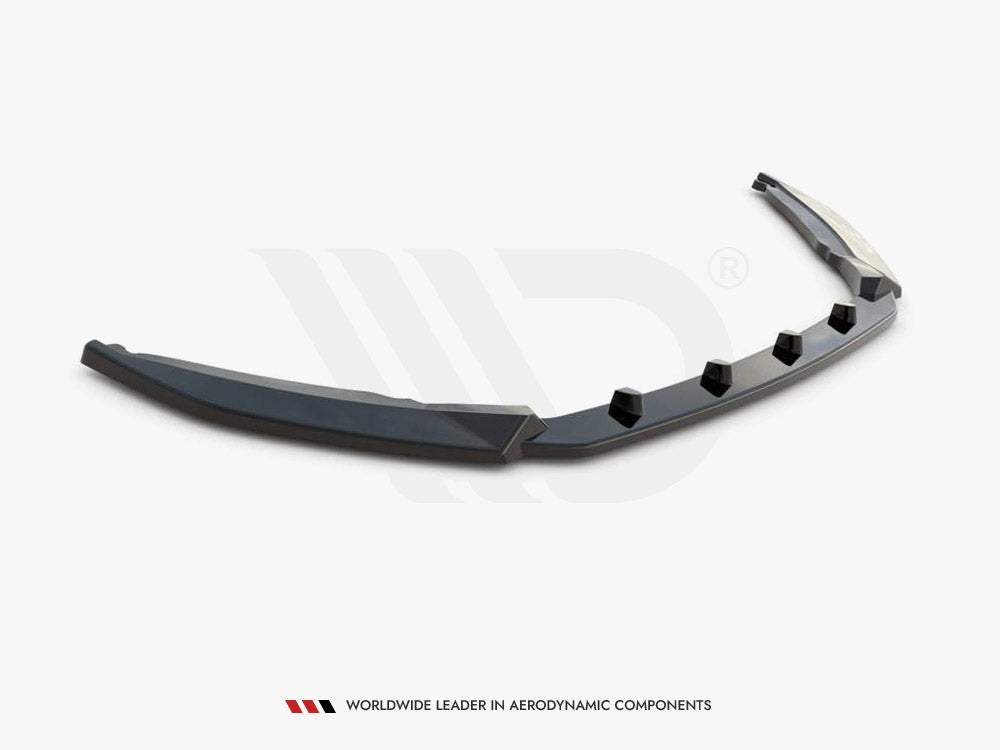 Maxton Design Front Splitter V.1 Skoda Octavia MK3 Facelift (2016-2020) - SK-OC-3F-FD1G - Image 4