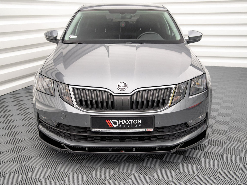 Maxton Design Front Splitter V.2 Skoda Octavia MK3 Facelift (2016-2020) - SK-OC-3F-FD2G - Image 2