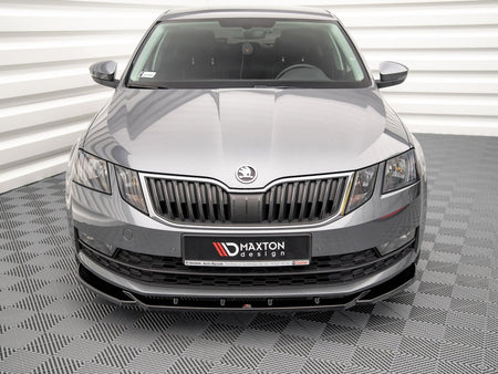 Maxton Design Front Splitter V.2 Skoda Octavia MK3 Facelift (2016-2020) - SK-OC-3F-FD2G - Image 2