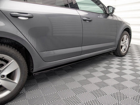 Maxton Design Side Skirts Diffusers Skoda Octavia MK3 Facelift (2016-2020) - SK-OC-3F-SD1G - Image 3