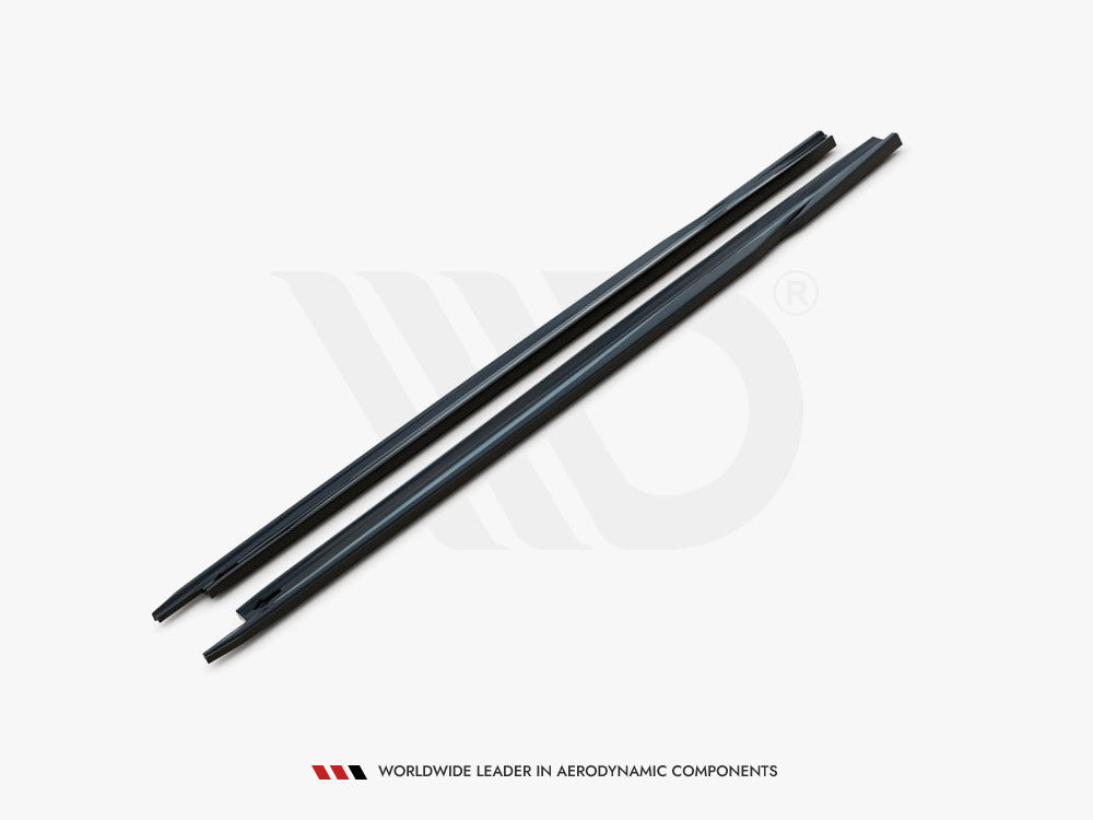 Maxton Design Side Skirts Diffusers V.2 Skoda Octavia Mk4 - Carbon Look - SK-OC-4-SD2C - Image 5